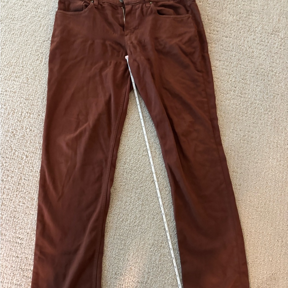 PAIGE Rich Brown Trousers